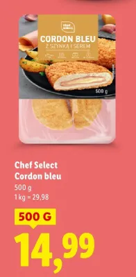 Cordon bleu promocja w Lidl