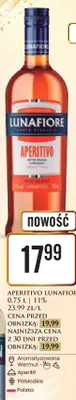 Aperitivo Lunafiore 11% promocja w Dino