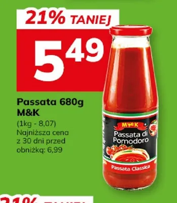 Passata 680g promocja w Hitpol
