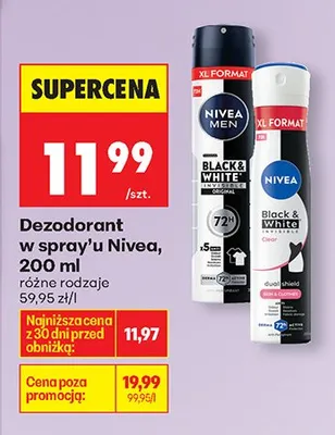 Dezodorant w spray'u, różne rodzaje promocja w Biedronka