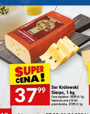Ser Królewski Sierpc promocja w Twój Market