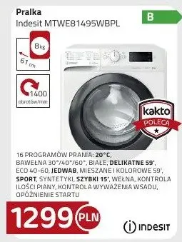 Pralka MTWEB1495WBPL promocja w kakto.pl