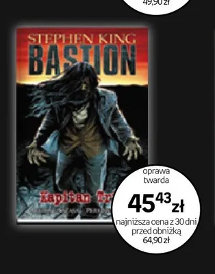 Książka Bastion Stephen King oprawa twarda promocja w Empik