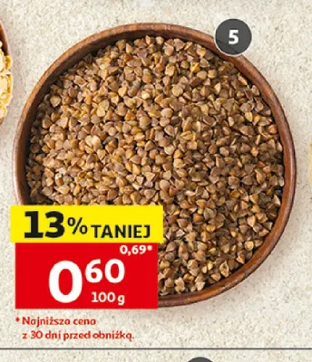 Kasza gryczana promocja w Auchan