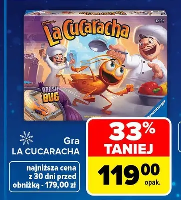 Gra La Cucaracha Ravensburger promocja w Carrefour