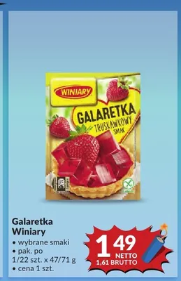 Galaretka Winiary promocja w Makro