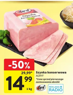 Szynka konserwowa promocja w Intermarche