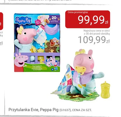 Przytulanka Evie Peppa Pig promocja w Smyk