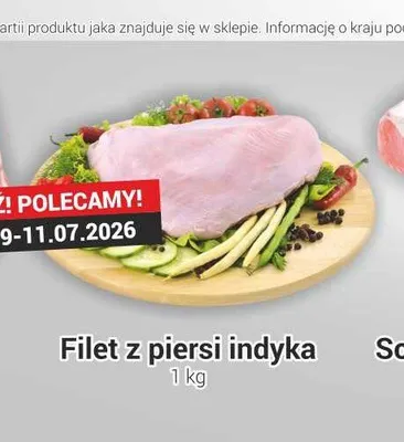 Filet z piersi indyka promocja w Delikatesy Sezam