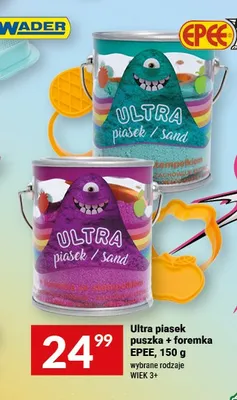 Ultra piasek puszka + foremka EPEE promocja w Twój Market