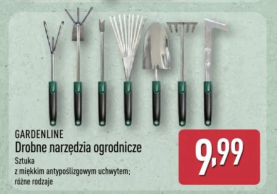 Drobne narzędzia ogrodnicze promocja w Aldi
