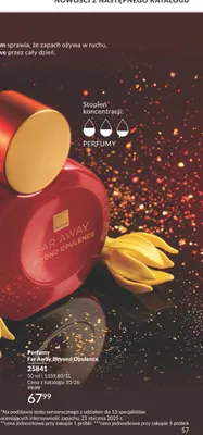 Perfumy Avon Far Away Beyond Opulence promocja w AVON
