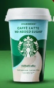 Napój kawowy Starbucks Caffe Latte No Added Sugar promocja w Żabka