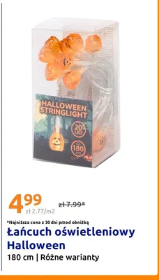 Łańcuch oświetleniowy Halloween 20 LED 180 cm promocja w Action