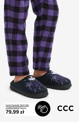 Kapcie Nightmare Before Christmas promocja w CCC
