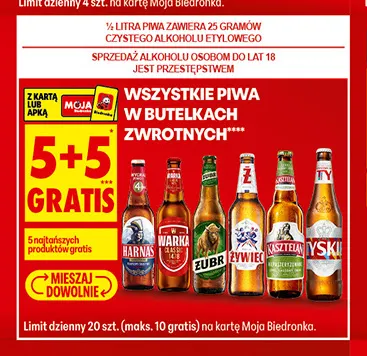 Piwo Żywiec promocja w Biedronka