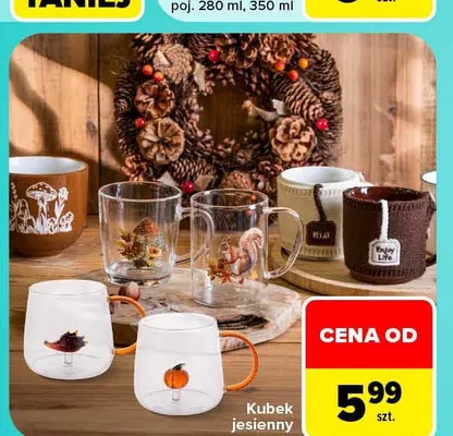 Kubek jesienny promocja w Carrefour