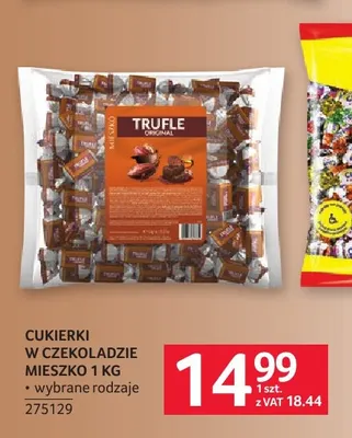 Cukierki w czekoladzie Mieszko promocja w Selgros