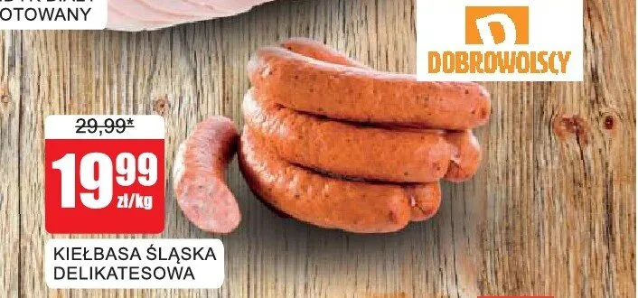 Kiełbasa Śląska Delikatesowa Dobrowolscy promocja w Bingo