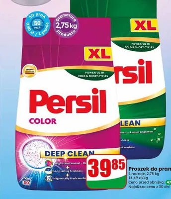 Proszek do prania Persil Color XL promocja w Dino