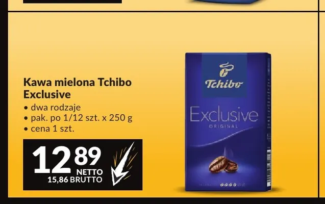 Kawa mielona Tchibo Exclusive promocja w Makro