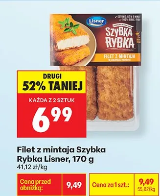 Filet z mintaja promocja w Biedronka