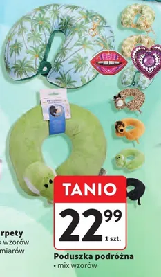 Poduszka podróżna mix wzorów promocja w Intermarche