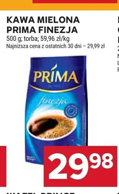 Kawa mielona Prima Finezja promocja w Stokrotka