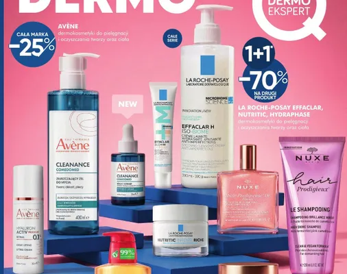 Dermokosmetyki do pielęgnacji, oczyszczania twarzy i ciała oraz włosów promocja w Super-Pharm