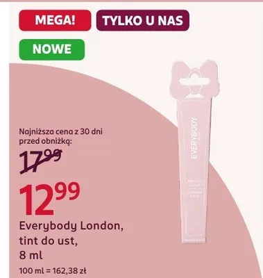 Tint do ust promocja w Rossmann