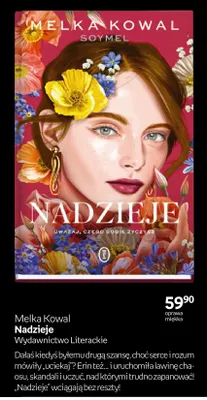 Książka Nadzieje Melka Kowal promocja w Empik