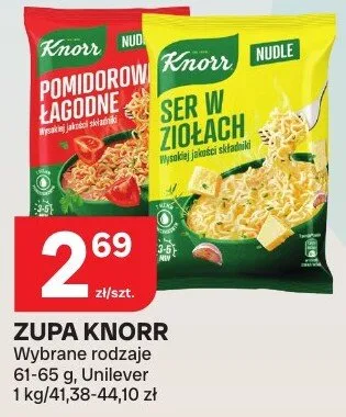 Zupa Knorr promocja w Chorten