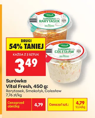 Surówka Smakołyk Vital Fresh promocja w Biedronka