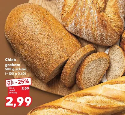 Chleb graham promocja w Kaufland