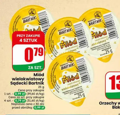 Miód wielokwiatowy Sądecki Bartnik promocja w Dino