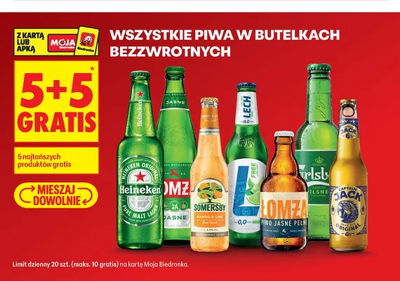 Piwo Carlsberg Premium Pilsner promocja w Biedronka