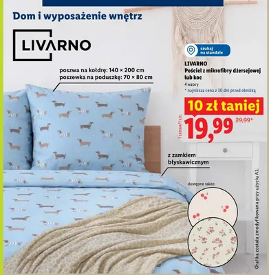 Koc LIVARNO promocja w Lidl