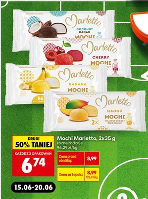 Mochi Marletto kokosowo-kakaowe promocja w Biedronka