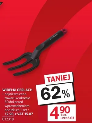 Widelki gerlach promocja w Selgros