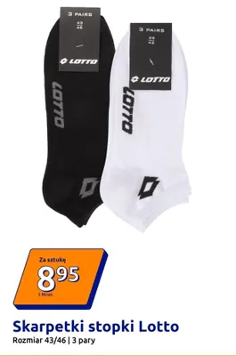 Skarpetki stopki Rozmiar 43/46 promocja w Action