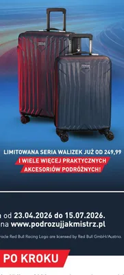 Walizka podróżna Oracle Red Bull Racing promocja w Intermarche