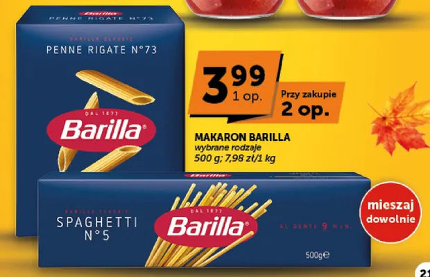 Makaron Barilla Spaghetti promocja w Groszek