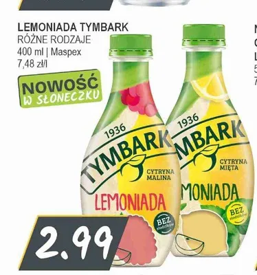 Lemoniada Tymbark cytryna mięta promocja w Słoneczko