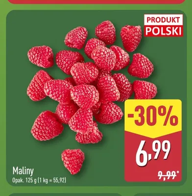 Maliny promocja w Aldi