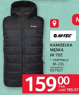 Kamizelka męska Hi-Tec promocja w Selgros
