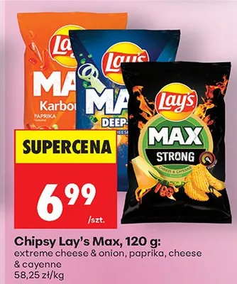 Chipsy Max ser promocja w Biedronka