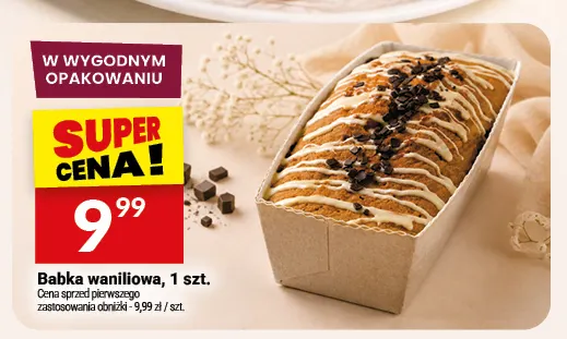 Babka waniliowa Białecki promocja w Twój Market