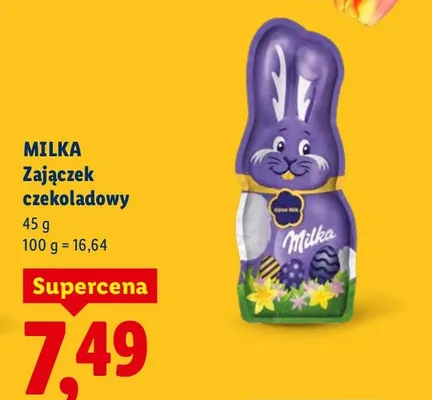 Zajączek czekoladowy promocja w Lidl