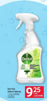 Spray antybakteryjny do powierzchni Dettol promocja w Selgros