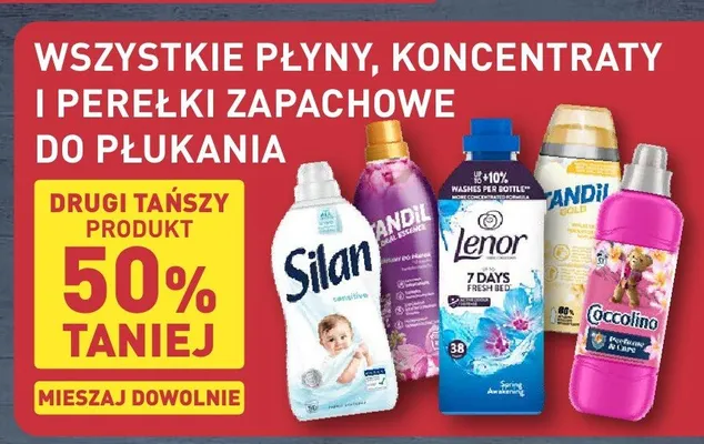Płyn do płukania Silan Sensitive promocja w Aldi